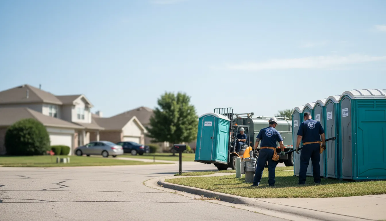 Porta Potty Rental in Pisek, ND near me